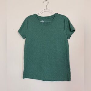 j crew girlfriend Teal Short Sleeve Women's Tee Size small